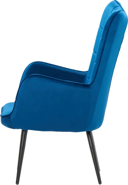 Fotel Felicja 24 (niebieski) 