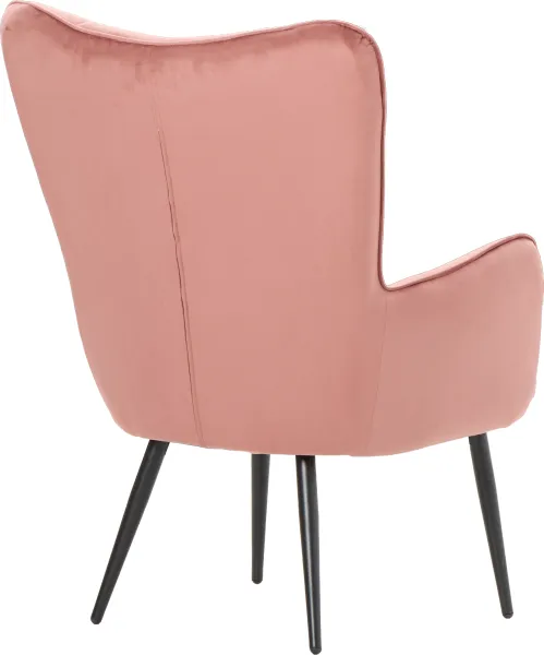 Fotel Felicja 24 (różowy) 