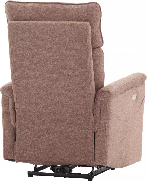 Fotel elektryczny Relaxin 30 z funkcją relax (różowy)