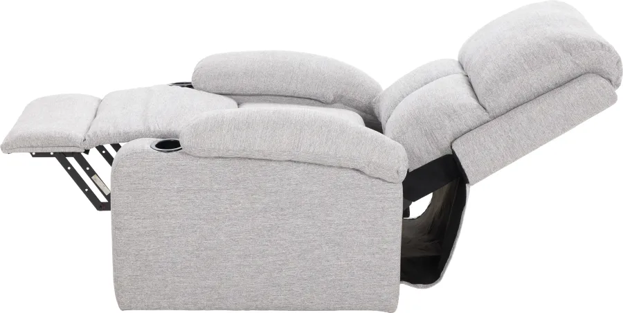 Fotel elektryczny relax z funkcją ułatwiania wstawania Calio 27 (szary)