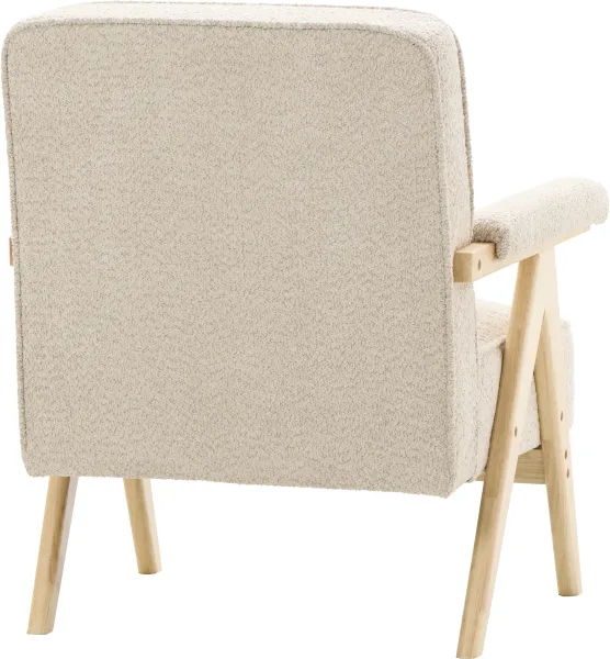 Fotel Vintage 25 (boucle beżowy)