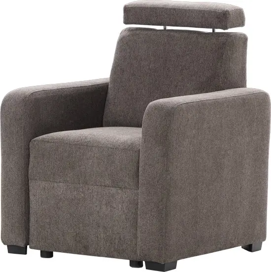 Fotel Lazur - boczki Alka (rojal grafit)