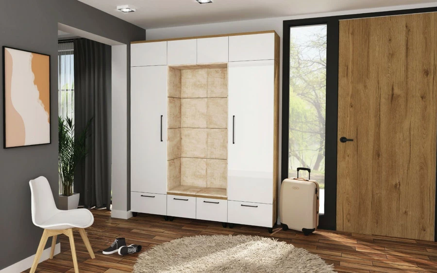 Nadstawka na półszafę do garberoby Mastania (uniwersalna)