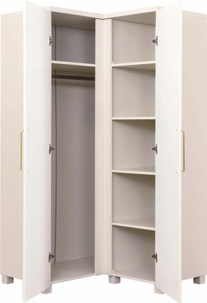 Szafa narożna Hawana (kaszmir lakier mat/kaszmir)