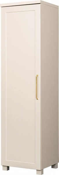 Półszafa uniwersalna z półkami i drążkiem Hawana (kaszmir lakier mat/kaszmir) 