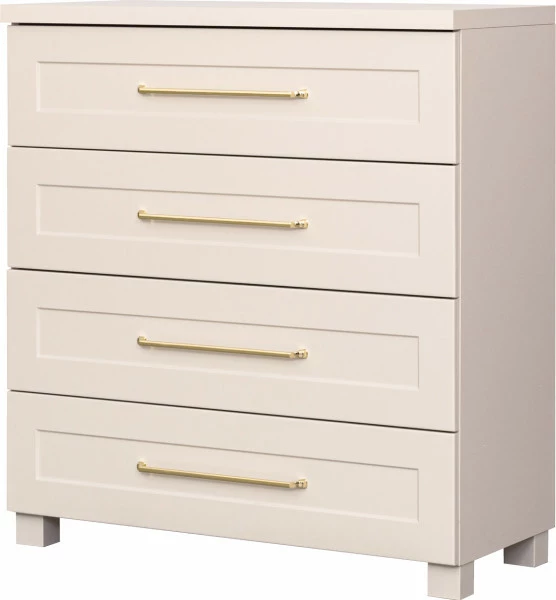 Komoda z 4 szufladami Hawana (kaszmir lakier mat/kaszmir)