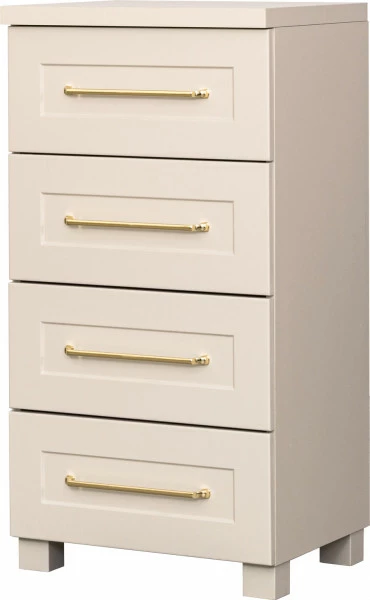 Komoda 50 z 4 szufladami Hawana (kaszmir lakier mat/kaszmir)