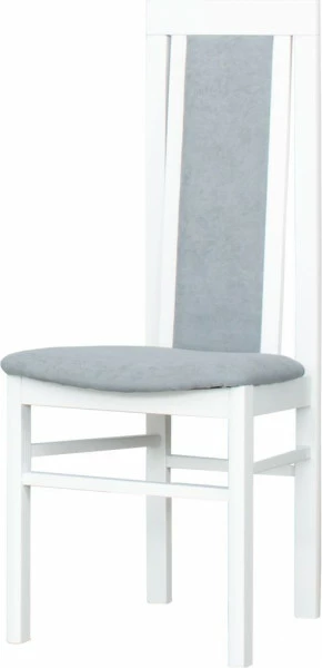 Krzesło KB (biały/diamentowy szary) 