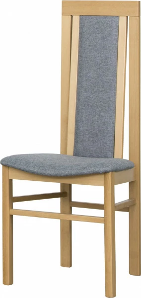 Krzesło KB (dąb Soma ciemny/gustimo szary) 