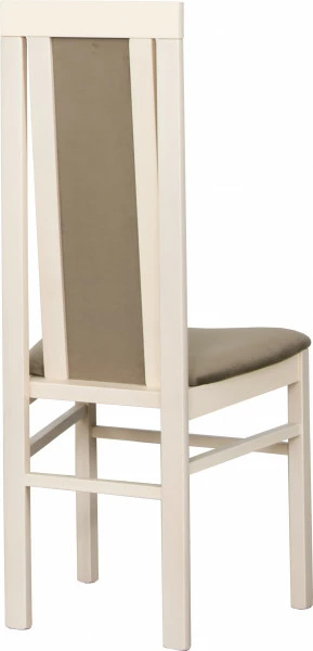 Krzesło KB (dąb Soma perłowy/plusz brąz)