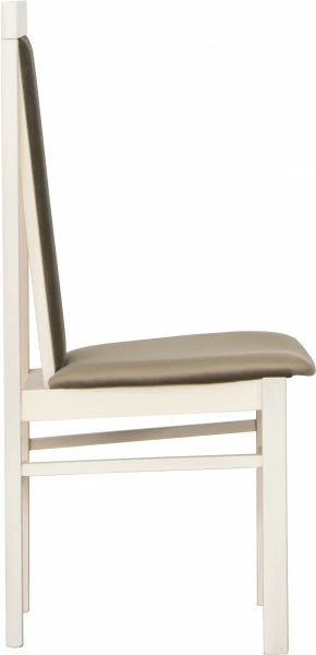 Krzesło KB (dąb Soma perłowy/plusz brąz)