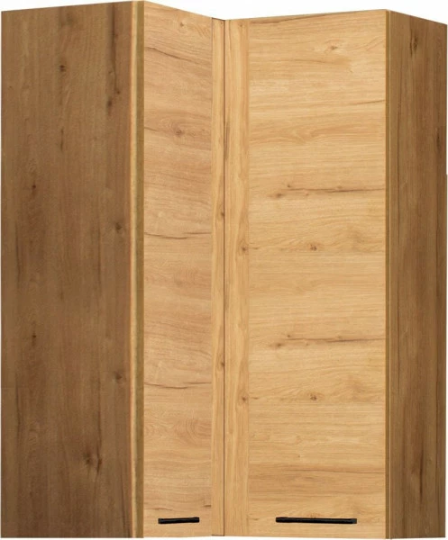 Szafka narożna górna (litera L) Bellona 100cm (dąb Soma ciemny) 