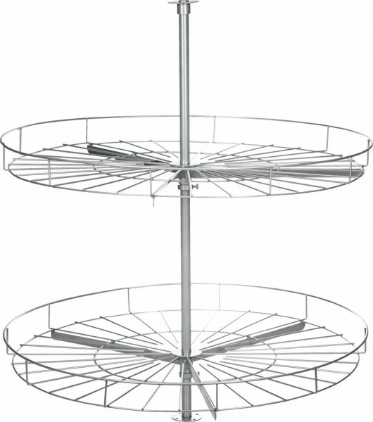 Kosz obrotowy metalik do narożnika-dół