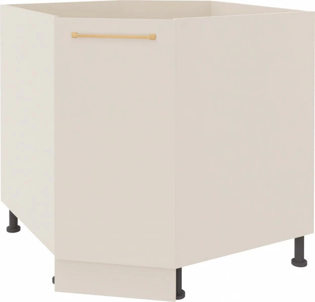 Szafka narożna dolna Imperia na kosz obrotowy (kaszmir)