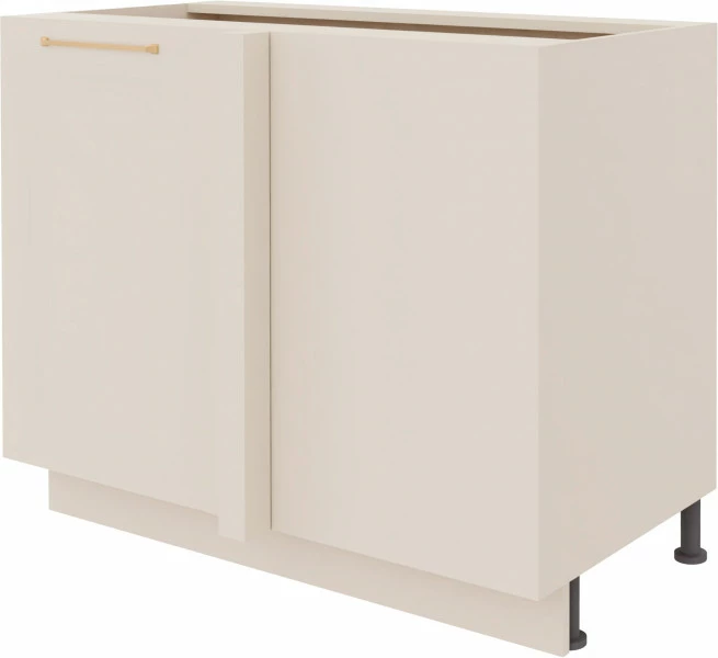 Szafka narożna dolna zlew prosta Imperia prawa (kaszmir)