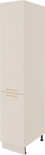 Wysoka wąska zabudowa gospodarcza lewa Imperia (kaszmir) z szufladami wewnątrz