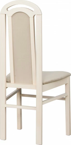 Krzesło K (dąb Soma perłowy/plusz beż)