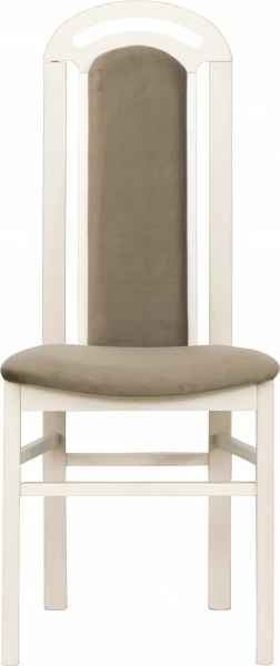 Krzesło K (dąb Soma perłowy/plusz brąz) 