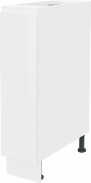 Szafka 20 dolna Kampara na kosz cargo (Biały lakier/Biały)