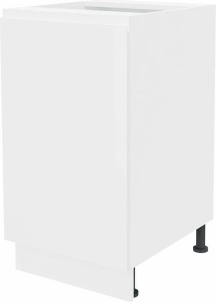 Szafka 45 dolna lewa Kampara (Biały lakier/Biały)