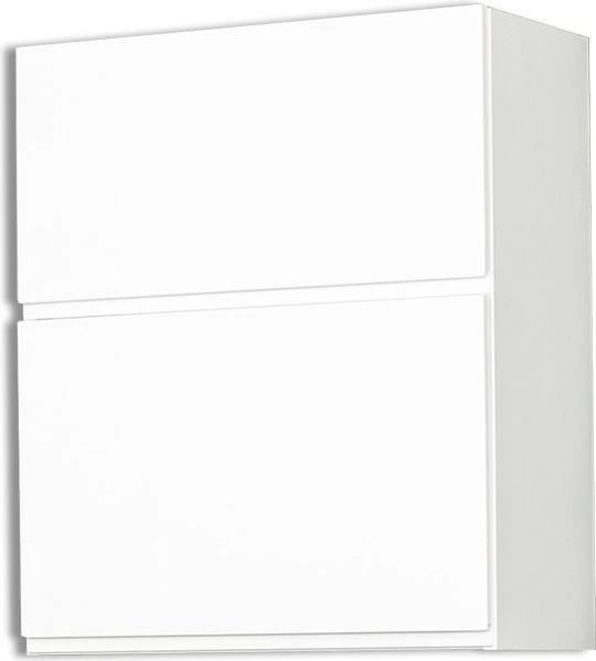 Szafka 60 górna dzielona Kampara (Biały lakier/Biały)
