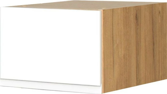 Nadstawka 40 Kampara (Biały lakier/dąb Soma ciemny)