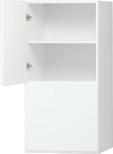 Zabudowa nadblatowa lewa Kampara (biały lakier/biały)