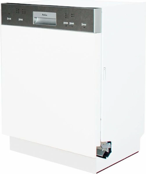 Dolna zabudowa zmywarki 60 panel odkryty Kampara (Biały lakier/Biały)