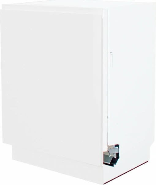 Dolna zabudowa zmywarki 60 panel zakryty Kampara (Biały lakier/Biały)