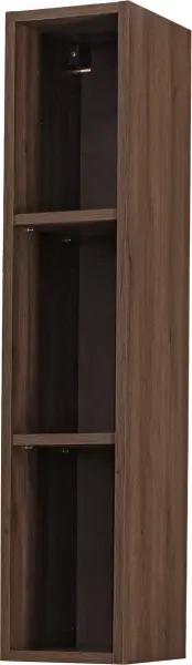 Szafka 20 górna wys.100cm odkryta Loara (biały połysk/orzech Foresta)