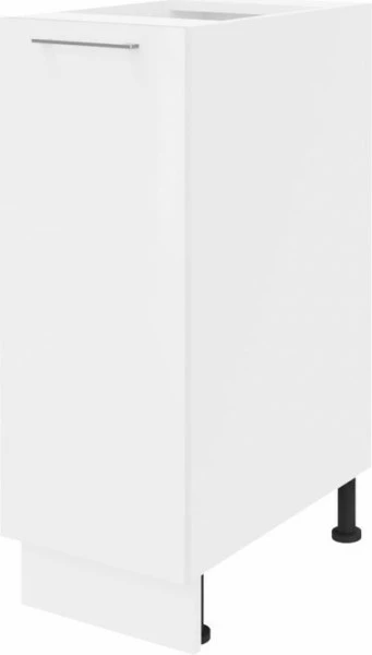 Szafka 30 dolna Loara na kosz cargo (biały połysk)