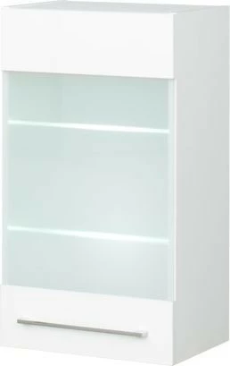 Szafka 40 górna witryna lewa Loara (biały połysk)