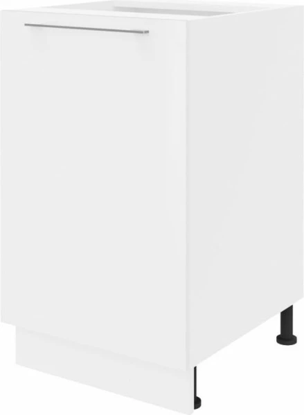 Szafka 50 dolna lewa Loara (biały połysk) 