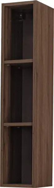 Szafka 20 górna wys.100cm odkryta (biały lakier mat/orzech Foresta)