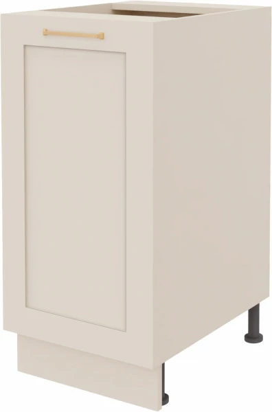 Szafka 40 dolna Laurencja na kosz do segregacji odpadów (kaszmir lakier)