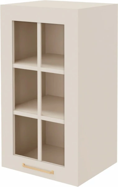 Szafka 40 górna witryna prawa Laurencja (kaszmir lakier) 