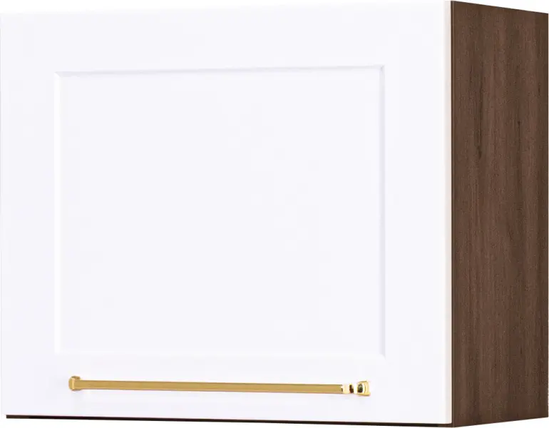 Szafka 50x35 nad okap Laurencja (biały lakier mat/orzech Foresta)