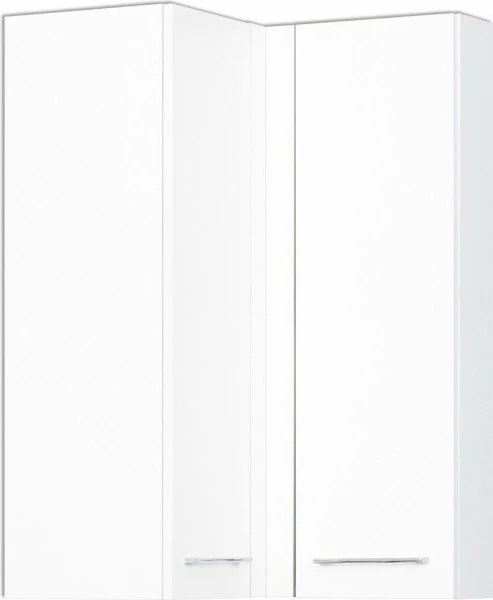 Szafka narożna górna (litera L) Loara 100 cm (biały połysk) 