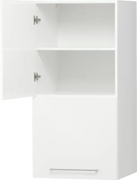 Zabudowa nadblatowa lewa Loara (biały połysk)