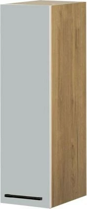 Szafka 20 górna prawa Monia (szary/dąb Soma ciemny)