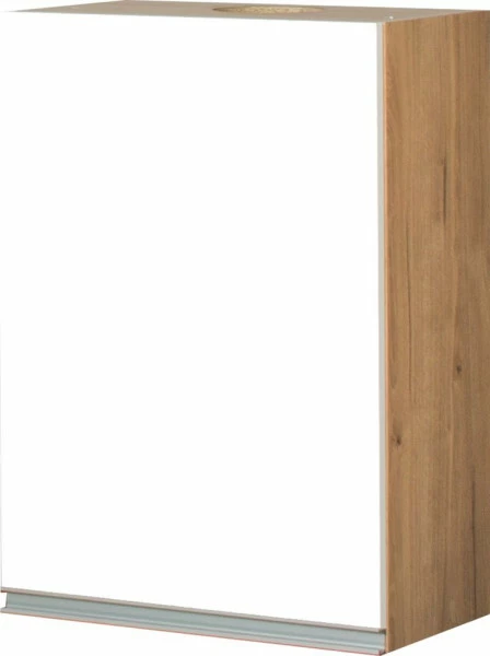Szafka 50 górna lewa Monia nad okap (biały/dąb Soma ciemny)