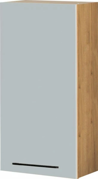 Szafka 50 górna lewa Monia 100cm (szary/dąb Soma ciemny)