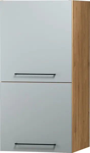 Zabudowa nadblatowa prawa Monia (szary/dąb Soma ciemny)