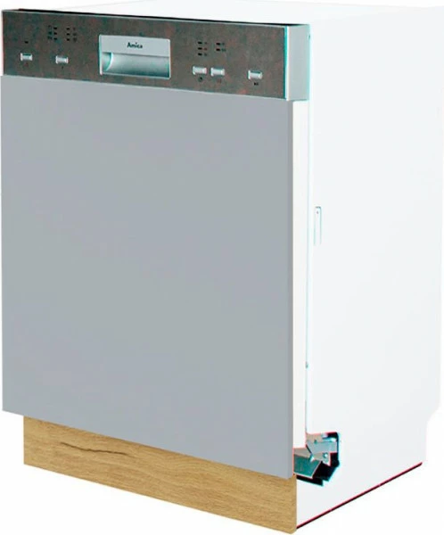 Dolna zabudowa zmywarki 60 panel odkryty Monia (grafik/dąb Soma ciemny)