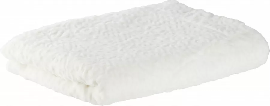 Koc żakardowy Panterka 64 (kremowy) 