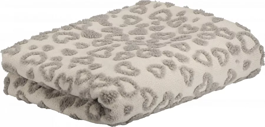 Koc żakardowy 66 (szary) 