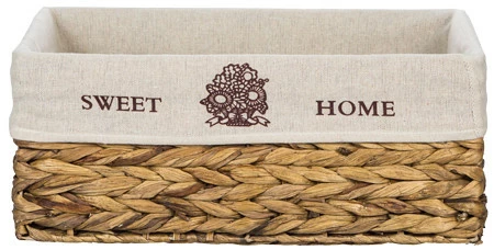 Kosz z liści bananowca płaski (duży)