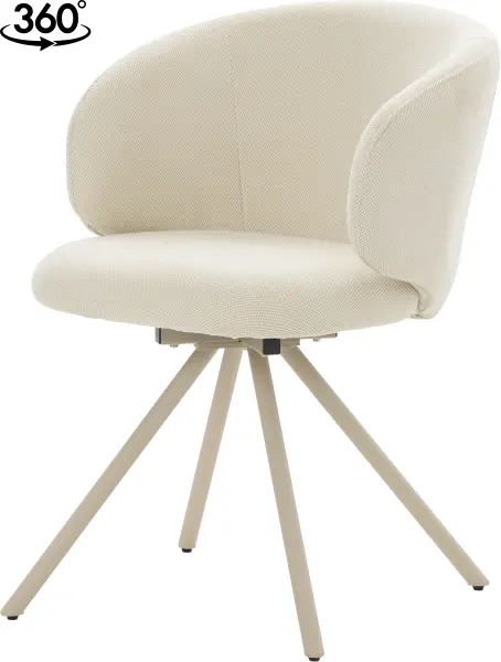 Krzesło obrotowe Fabio 38 (beż)