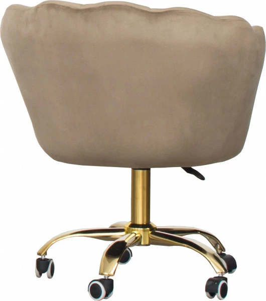 Krzesło biurowe Sieno (brązowy) 