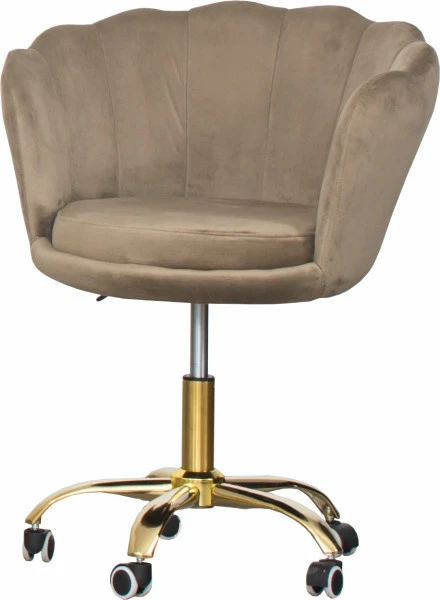 Krzesło biurowe Sieno (brązowy)